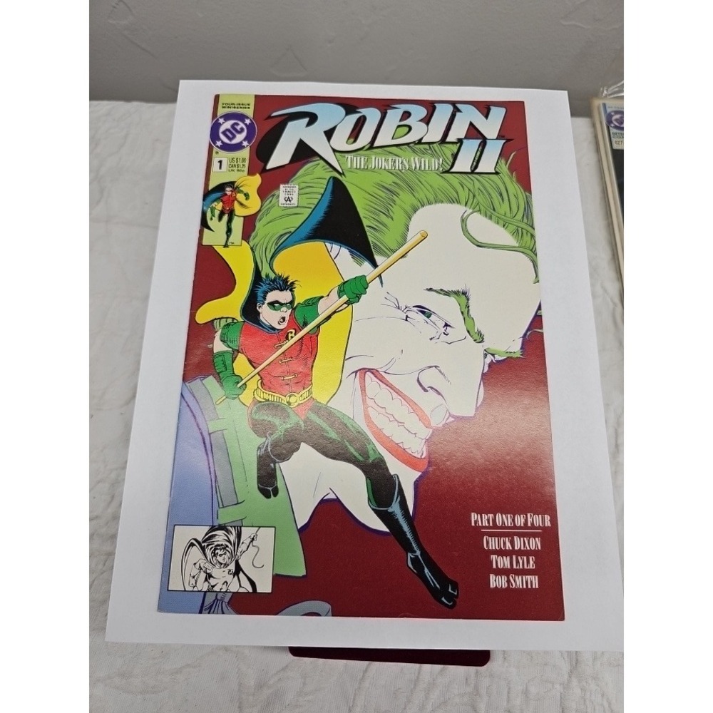 DC Comics Robin II‎ The Joker's Wild 1 1991 Tim Drake Joker Copper misprint?